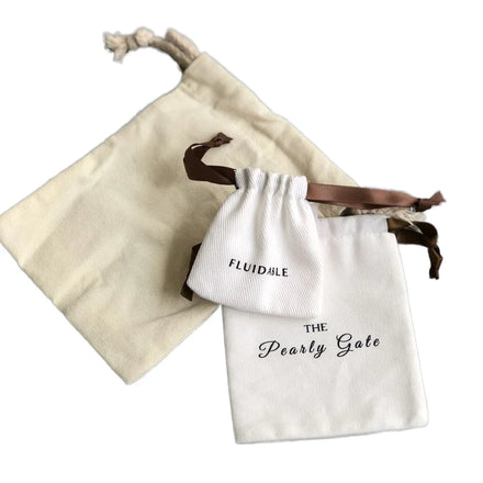 Printed Natural Color Promotional Shopping Bags for Grocery Bag Cotton Twill Drawstring Storage Pouch Bag Shoes Gift Packaging