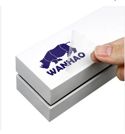 Waterproof UV logo Transfer Decal Stickers Custom Vinyl Transparent Digital Printing Adhesive Sticker Gift & Craft for Boxes