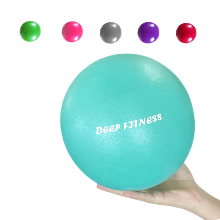Anti Burst Exercise Mini Small Yoga Ball 9 Inch Core Pilates Exercise Ball for Yoga Pilates Core Training Physical Therapy