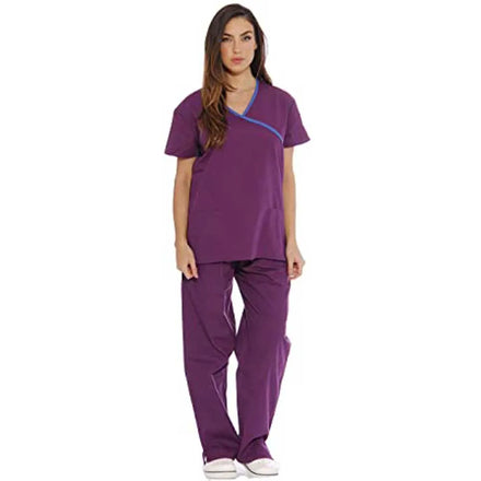 42169 Women's Set Nursing Uniforms Professional Scrub Suit Quick-drying Pet Clinic Work Clothes Hospital Doctor Medical Uniform