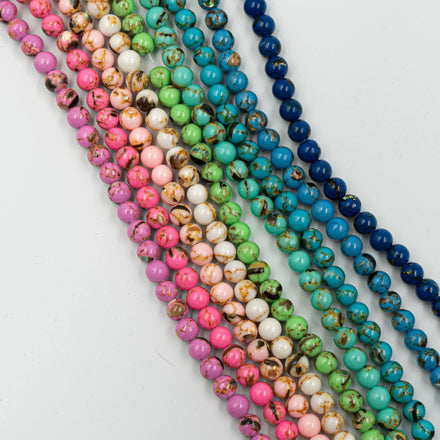 DS Factory Wholesale Shell Loose Stone Bracelet Rainbow Natural Stone Beads DIY Jewelry Accessories