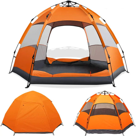 WOQI Portable Lightweight Great Instant Pop up Camping Tent for Outdoor Beach Backpacking Hiking Glamping