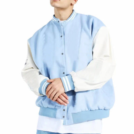 OEM Embroidery Chenille Patches Jaket Jacket Baseball Jeket Custom Leather Streetwear Bomber Letterman Varsity Jacket Men