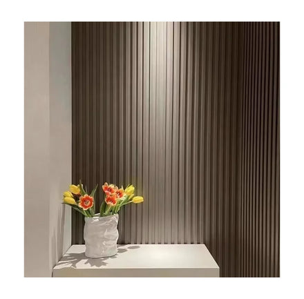 Fireproof Interlocking Factory Wholesale Pvc/wpc Fluted Panels for Interior Decoration