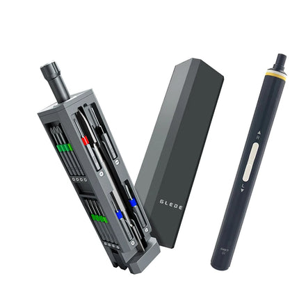 GLEDE Rechargeable Magnetic Precision Screwdriver Set DIY Grade Electric Tool for Mobile Phone PC Watch Repair OEM Customized