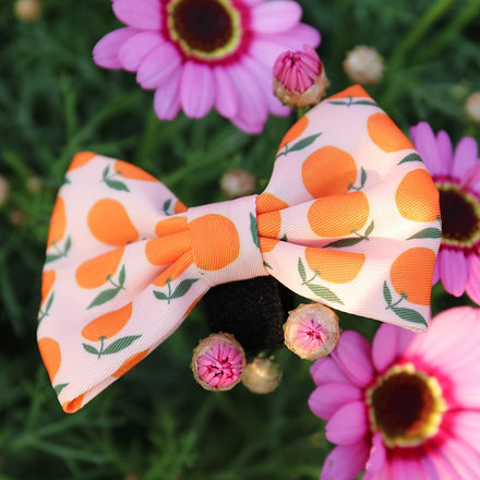 OKEYPETS Pet Products Wholesale Printed Pet Bows Personalized Adjustable Cheap Matching Collar Dog Bow Ties