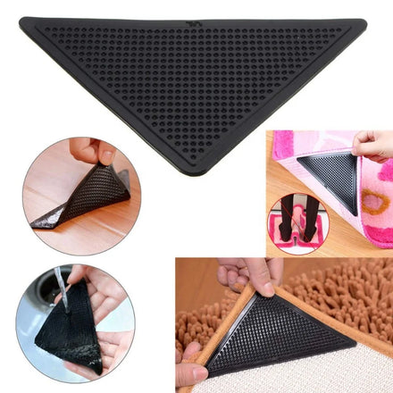 Non Skid Washable Anti-Slip Rug Pad Gripper for Hardwood Floors and Tile to Keep Area Rugs Flat