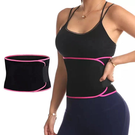Neoprene Waist Trainer Corset Body Shaper Tummy Slimming Belt Fitness Waist Support Gym Sweat Belt Lumbar Back Belt