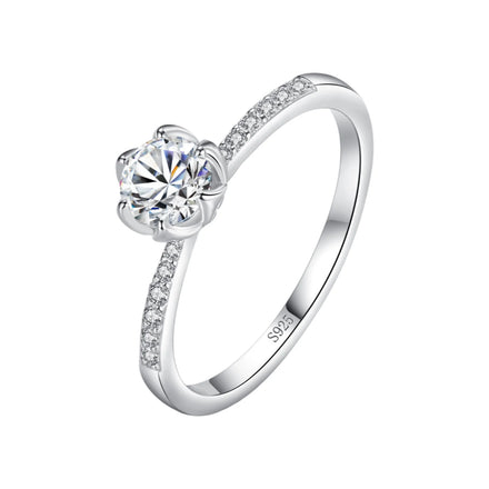 Ada Jewelry S925 Silver High-End Bisuteria Al Por Mayor Zircon Rings for Women Wedding