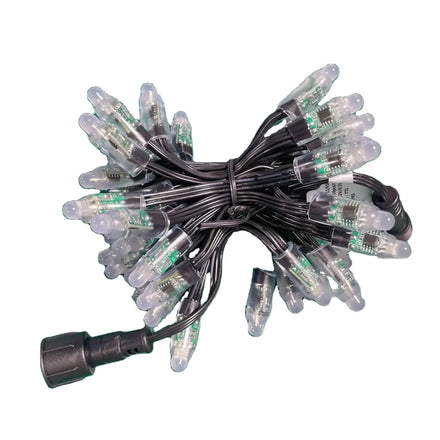 Black String 12V 12mm Bullet WS2811 Pixel Led Module Full Color RGB WS2811 Magic Christmas Decoration Advertising Sign Light