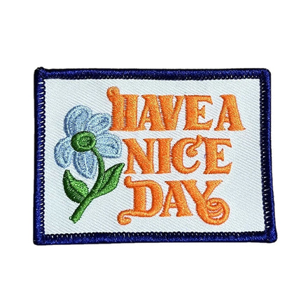 DIY Funny Have a Nice Day Heart Middle Finger Movie Uniform Logo All You Need Is Love Taiji Symbol Funny Face Patch