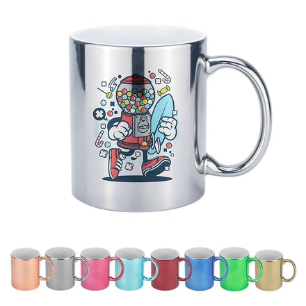 Factory Round Handle Blank Glass Beer Mug 11 oz Sublimation 200ml