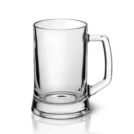 Transparent Frosted Beer Mug Cheap Wine Cup Sublimation Printing Beer Mug with Handle