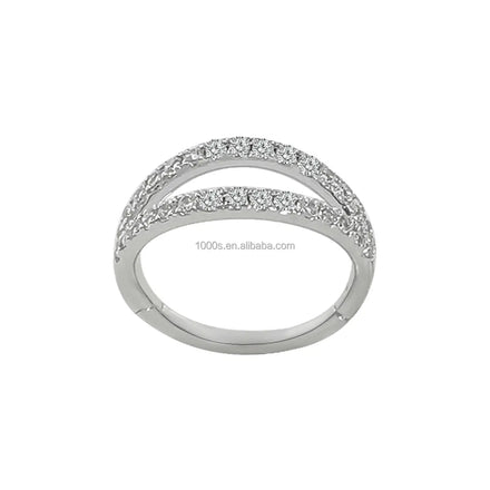 Whosale 14K Real Gold Nose Ring Solid 14K Gold With Zircon Nose Ring Body Jewelry for Women