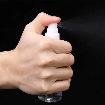 Empty Transparent PETG Plastic Spray Bottle for 1 oz 10ml 20ml 30ml 40ml 50ml with Screen Printing Pump Sprayer Perfume