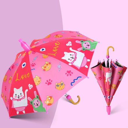Windproof Umbrellas for Children Kid Cartoon Umbrella China Umbrella