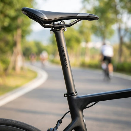 TOSEEK Shockproof T700 Carbon Fiber Road MTB Seatpost 27.2 30.8 31.6mm Offset 0mm Vibration Absorption Bicycle Seat Post Tube