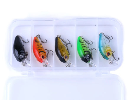 Fishing Lures Combo 4.5cm/4g Minnow Lure Hard Artificial Bait Crankbait Live Like Fishing Action Saltwater Lure Set