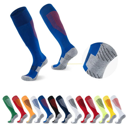 Wholesale Padded Terry Long Football Player Socks Sports Baseball Soccer Socks for Kids Adult Men