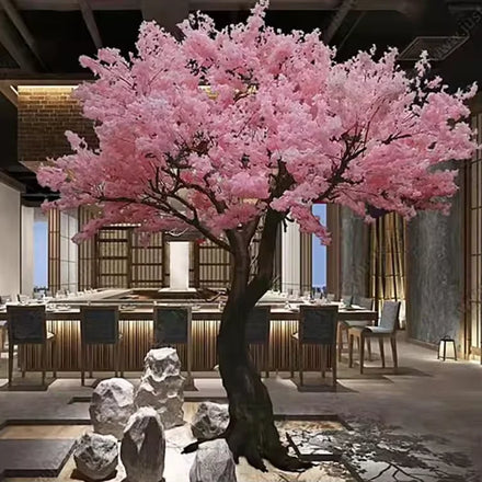 Romantic 8ft & 10ft Sakura Tree Wedding Decorations Beautiful Home Decor Silk Cherry Blossoms Artificial Wedding Trees