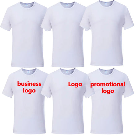 Sublimation t Shirts Business Advertising Promotional Work Shirts 100 Polyester Tee T-shirt for Sublimations Blank t Shirts