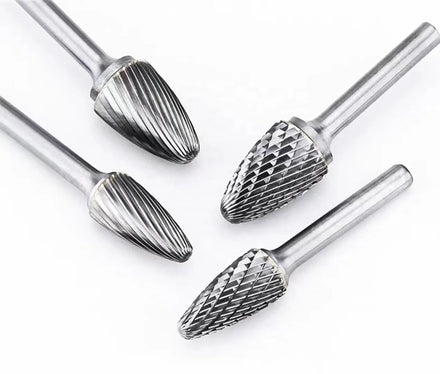 Tungsten Carbide Double /single groove Rotary Burrs File Grinding Metal Cutters