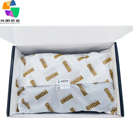 Custom Logo Printed Biodegradable Tissue Wrapping Paper for Shoes and Clothes Gift Packaging Customized Products