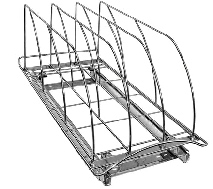 Slide Pull Out Under Sink Cabinet Drawer And Cutting Board Organizer Shelf For Kitchen