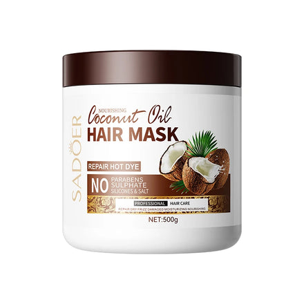 OEM ODM SADOER Coconut Smoothing Hair Nourishing Hair Care Mask