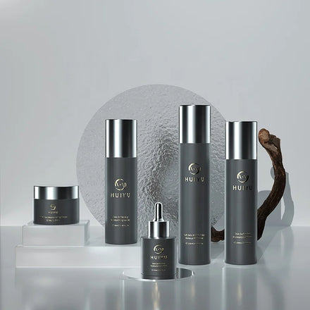 Custom Glass Bottles Supplier Empty Skincare Packaging 100ML Lotion Bottle With Pump 30G Cosmetic Jars for Skin Care Cosmetics