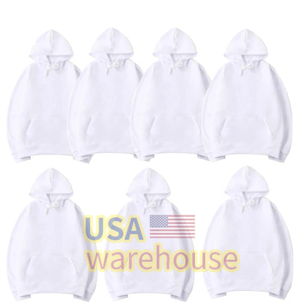 Sublimation Hoodie Blanks Unisex Make Your Own logo 100% Polyester Pullover Sweatshirt Blank Mens Sublimation Hoodie Custom logo