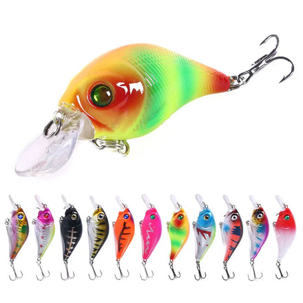 7.5CM 10.2G Freshwater Fishing Baits Crankbait