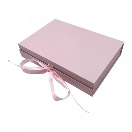 Foldable Rigid Cardboard Garment Packaging Box with Custom Logo Printed Matt Lamination Magnetic Closure for Gift & Craft