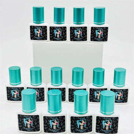 Custom logo 0.5S Waterproof Eyelash Extension Glue Waterproof Professional Lash Extension Adhesive Glue