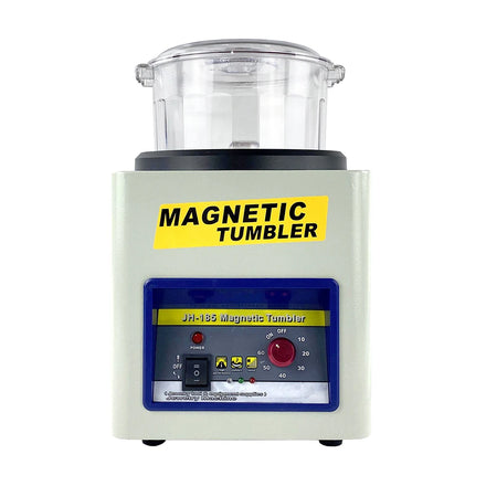 Jh-185 Magnetic Polisher Automatic Positive and Negative Rotation Is Used for Deburring Jewelry Magnetic Polishing Machine