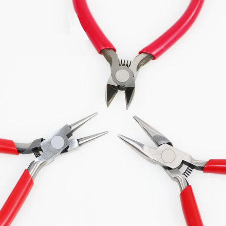 Jewellery Pliers Tools With Needle Nose Wire Cutter Round Nose Pliers/Chain 3pcs Set Jewelry Making Pliers