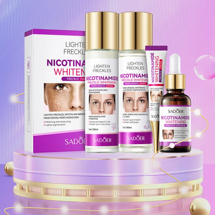 OEM SADOER Wholesale Nicotinamide Cleaning Whitening Facial Mask Skin Care Serum Women Face Skin Care New Set