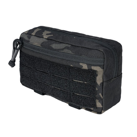 IDOGEAR Dual Zippers EDC Dump Multi-Purpose Bag Tactical Pouch Molle Utility Pouch for Tactical Vest