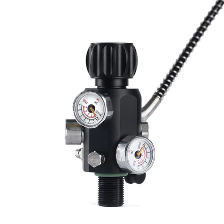 PCP Paintball Cylinder Air Filling Station Pressure Reducing Charging Valve M18x1.5 Thread with Regulated Output