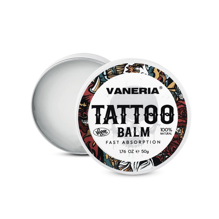 VANERIA Tattoo Aftercare Cream Soothing Promote Repair Skin Private Label Custom Tattoo Balm