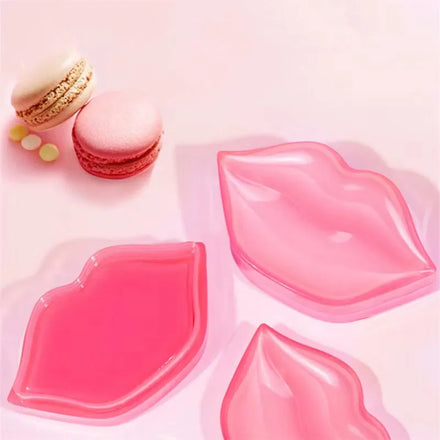 2023 Organic Lip Care Masks Wholesale Crystal Collagen Anti-Wrinkle Gel Patches with Vitamin C Sheet Crystal Lip Masks