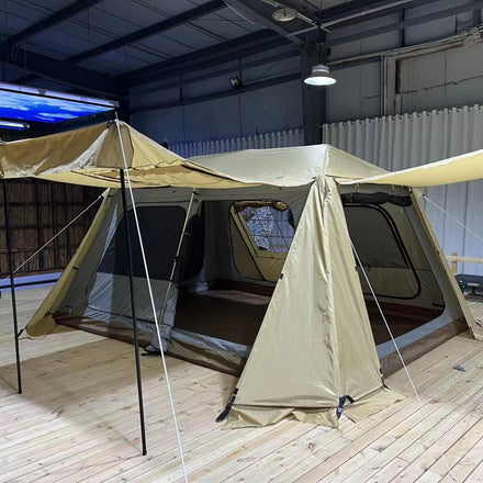 Extra Large Tent 5 8 Person Family Cabin Tents Waterproof Double Layer Picnic Camping Family Friends Outdoor Tents
