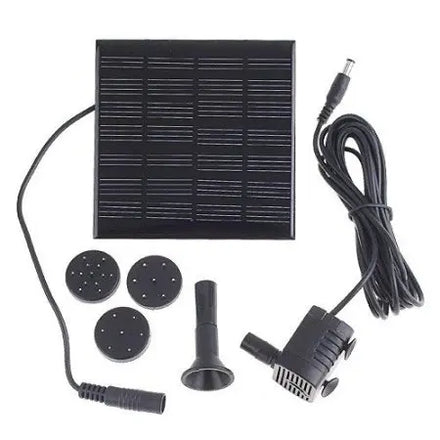 Solar Fountain with Panel Water Pump for Bird Bath Solar Panel Kit Outdoor Fountain for Outdoor Small Pond Patio Garden and Fis