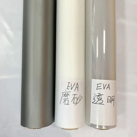 ECO-friendly EVA Film Super clear White Black Sliver Eva Film Ethylene Vinyl Acetate Film for Packing Bag Clothes Etc
