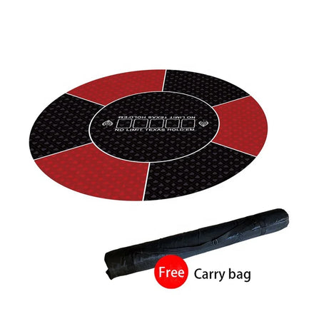 Top Fashion 120cm Anti-skid Rubber Table Mat Custom Poker Mat for Multiplayers