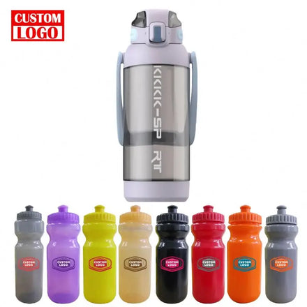 Cycling Custom Logo Outdoor Running Water Bottle Plastic Sport Water Bottle Bpa Free Custom Logo Half Gallon Water Bottle