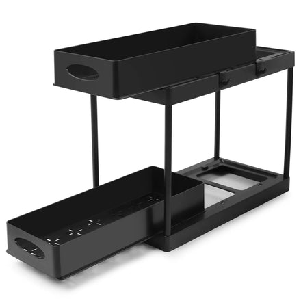 Furniture Kitchen Storage Basket Household Stackable Metal Black OEM Surface Pcs Color Design Feature Weight ODM