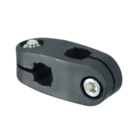 H340 Plastic Double Nylon 12mm Diameter Cross Pipe Clamp