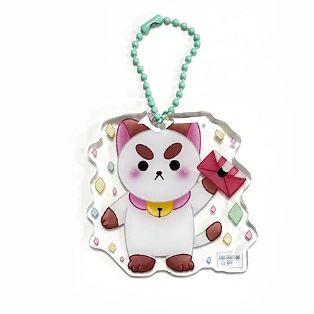 Batch Customized Cute Anime Game Pendants Double-Sided Printing Transparent Acrylic Keychain