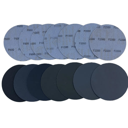 225mm Grit 80 Black Sanding Disc Silicon Carbide Sandpaper Disc Hook Loop Discs for Wood